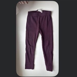 Jamie Kay Purple Ribbed Leggings